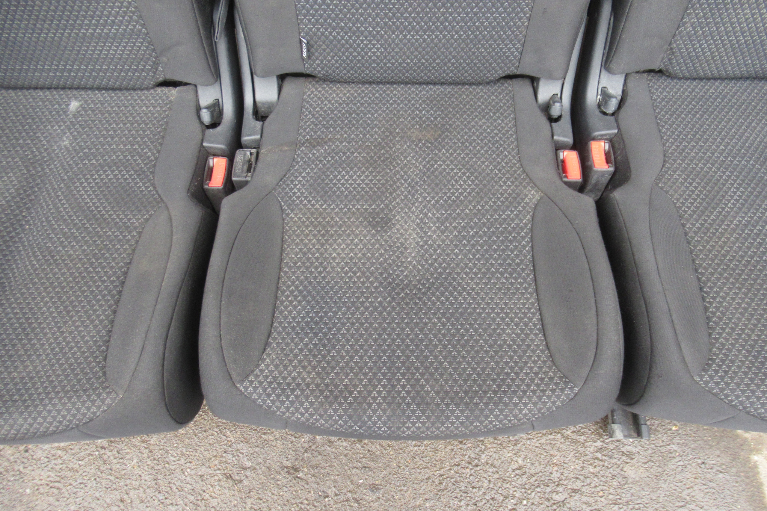 CITROEN C4 PICASSO Sitze 2 RZAD KOMPLET EUROPA
