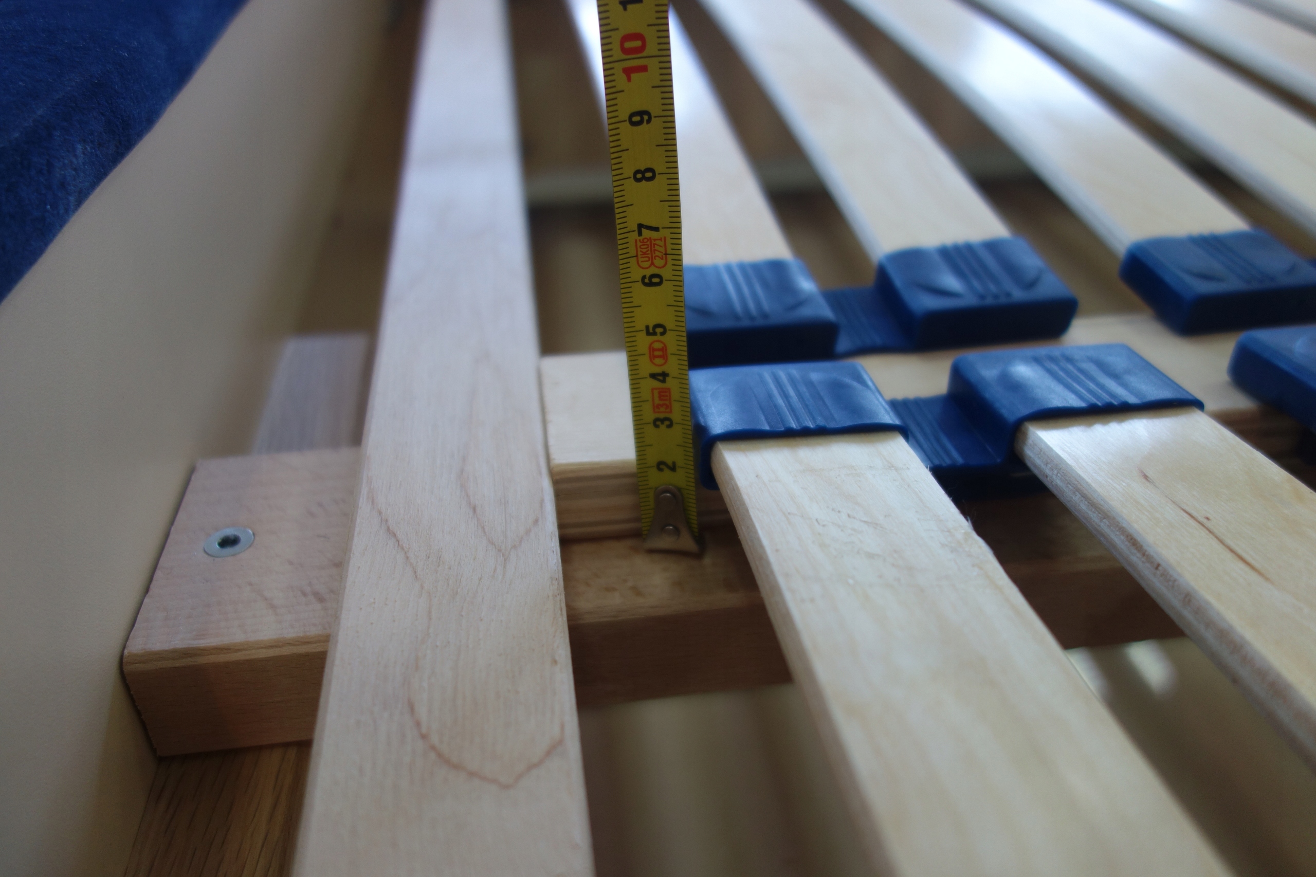 Stelaż wkład do łóżka TWINPACK 140x220 56 listew Regulacja bez regulacji