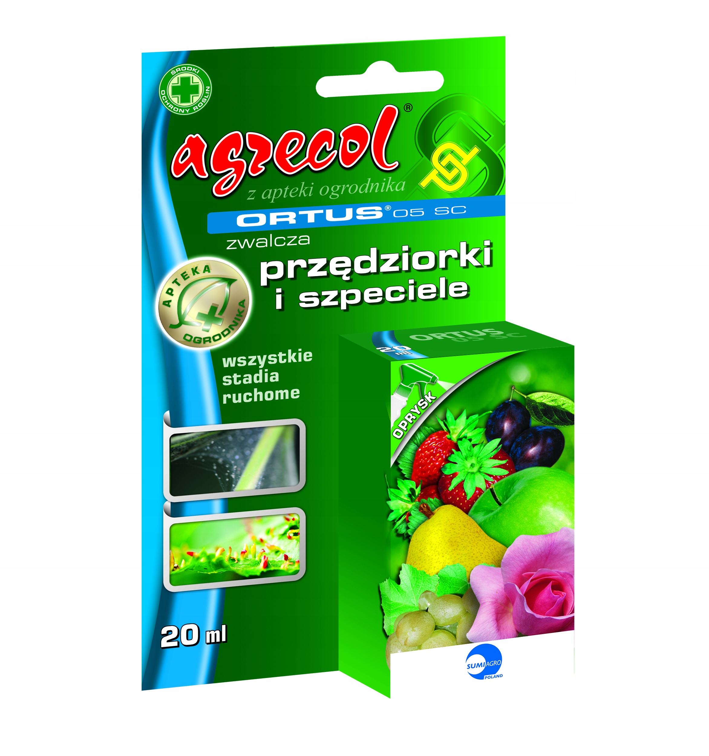 

Agrecol owadobójczy przędziorki Ortus 05 Sc 20 ml