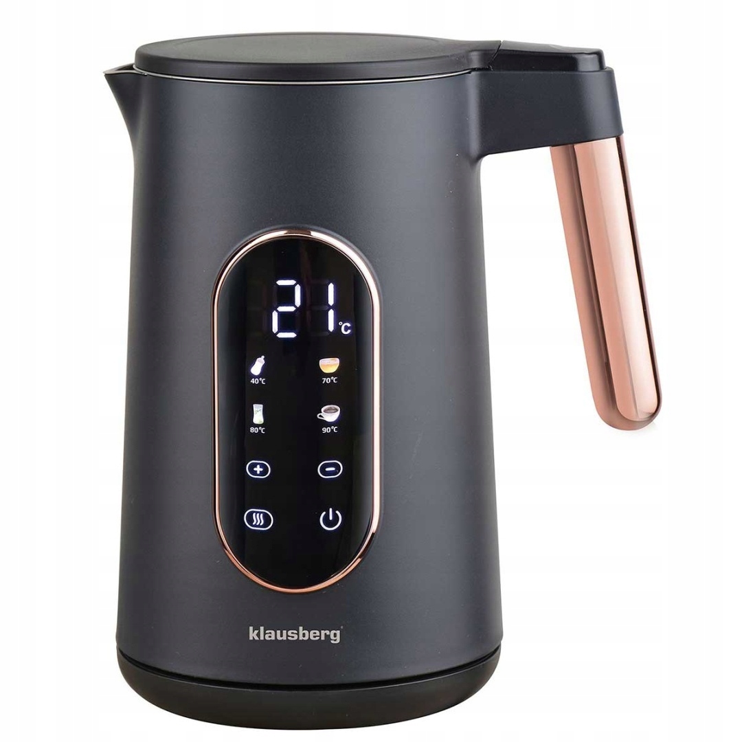 Elektrická Konvice 1,7 L Klausberg KB-7892 Led Regulace Teploty