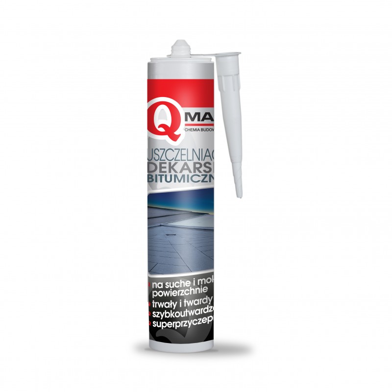 

Qmar uszczelniacz dekarski bitumiczny czarny 300ml