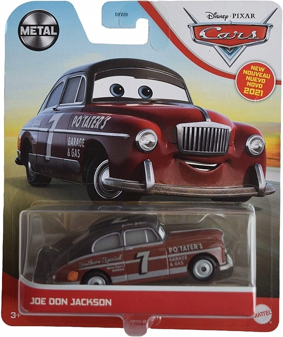 Joe Don jackson - 7 Disney Pixar Mattel Auta Cars