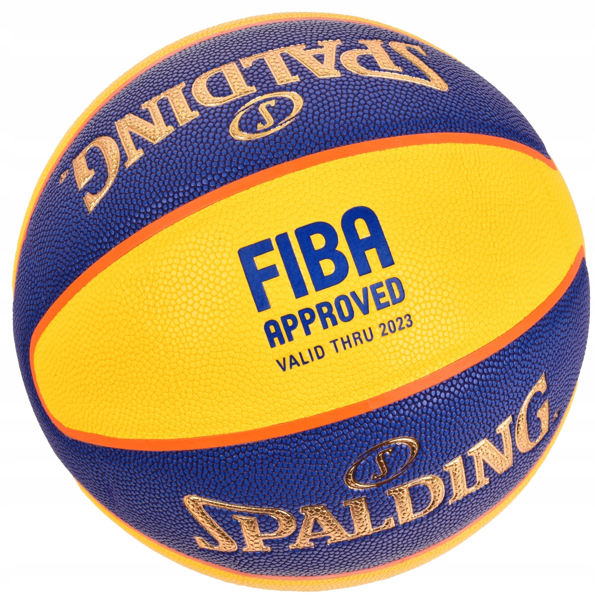 SPALDING 3x3 TF33 FIBA PIŁKA DO KOSZYKÓWKI MECZOWA SKÓRZANA IN / OUT Model TF33