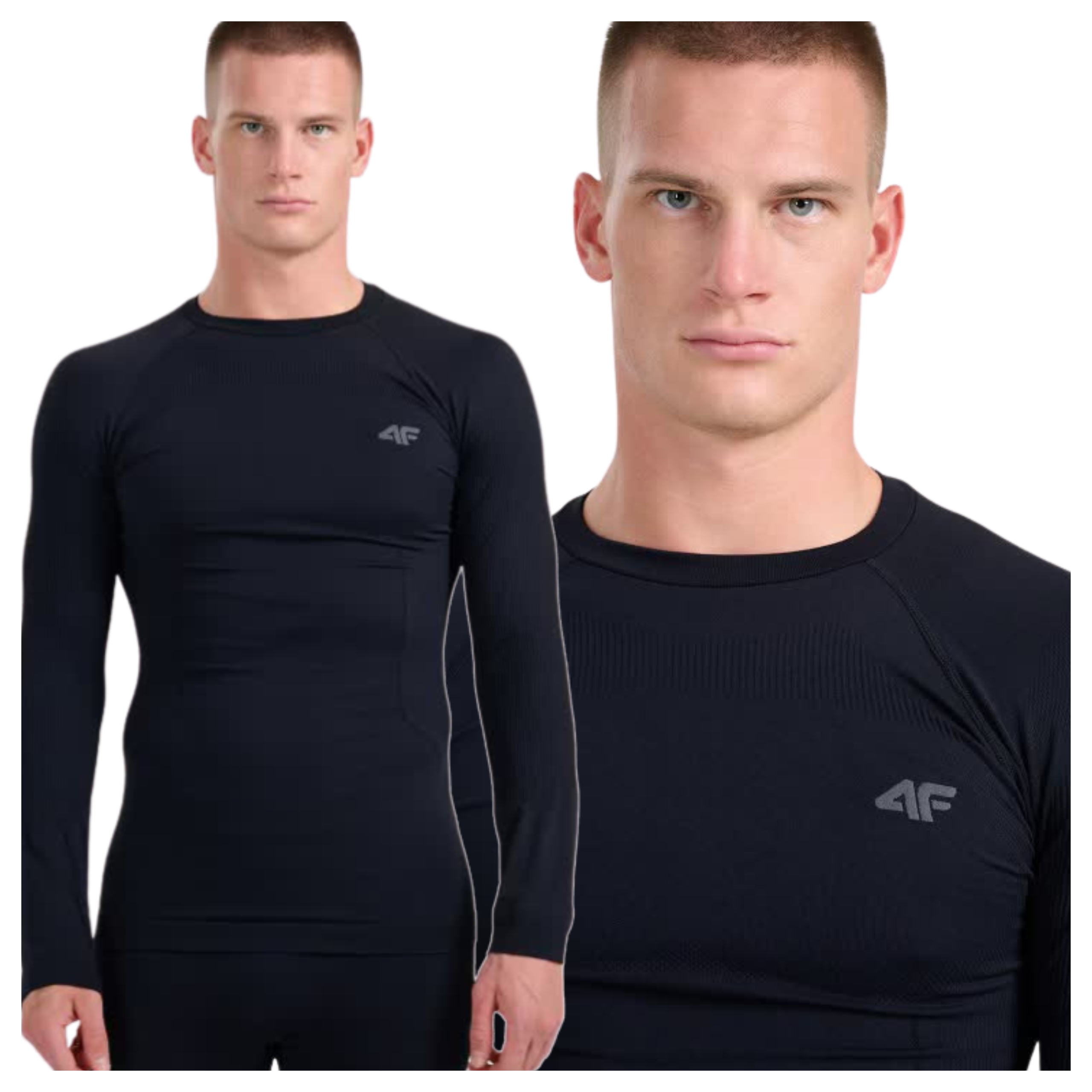 Termoaktivní Spodní Prádlo 4F Pánské Termoaktivní Tričko S Bezešvou Horní Částí