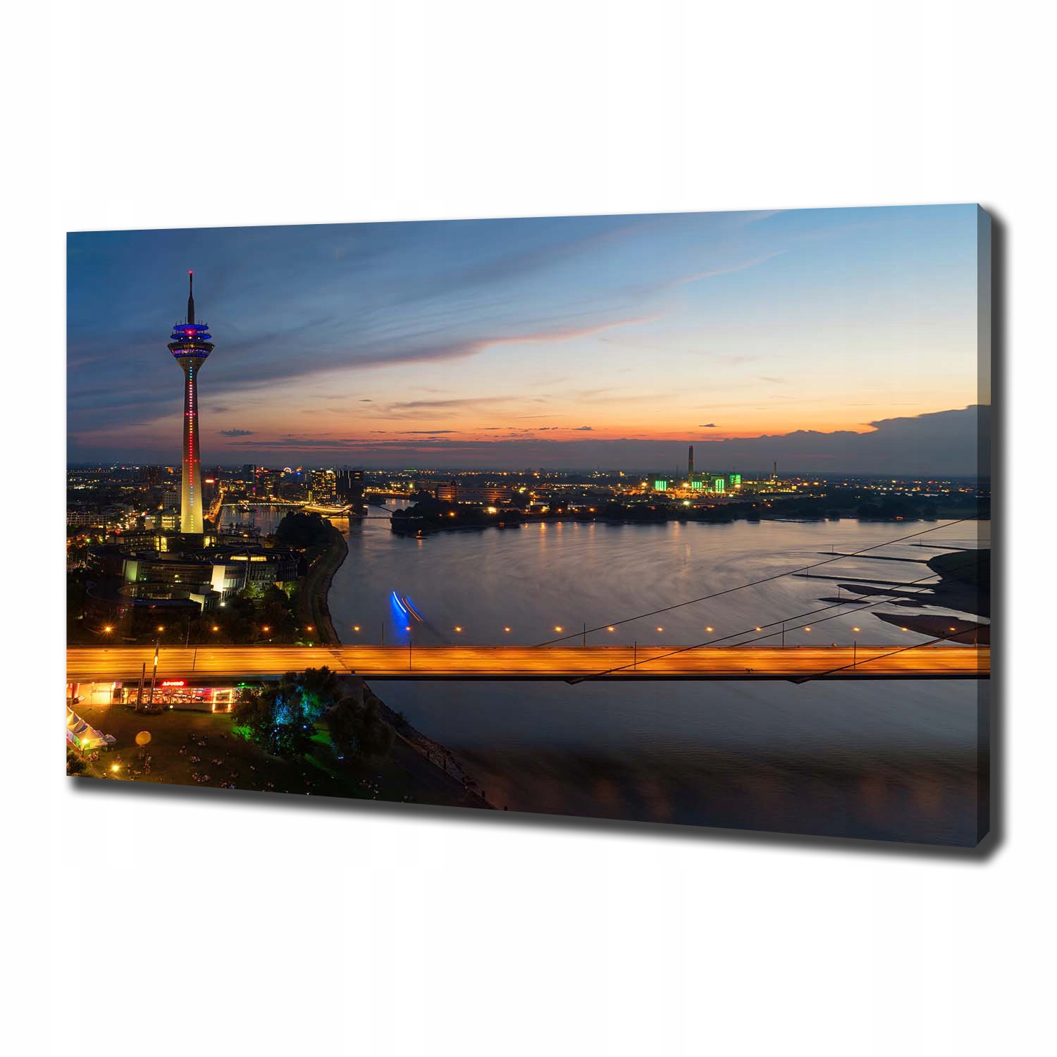 

Foto obraz na płótnie Dusseldorf Niemcy 100x70 cm