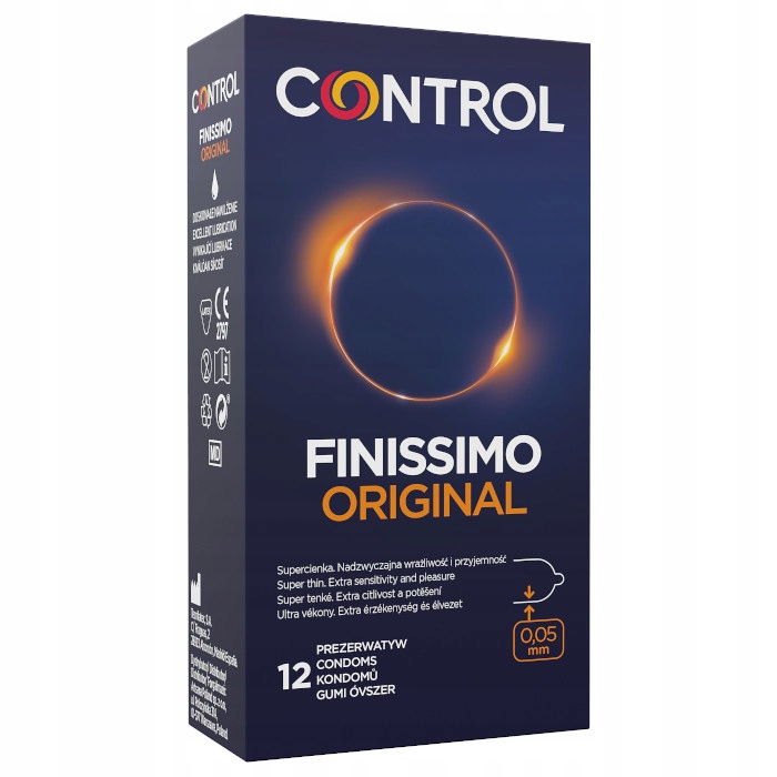 

Control Finissimo Original prezerwatywy cienkie 12