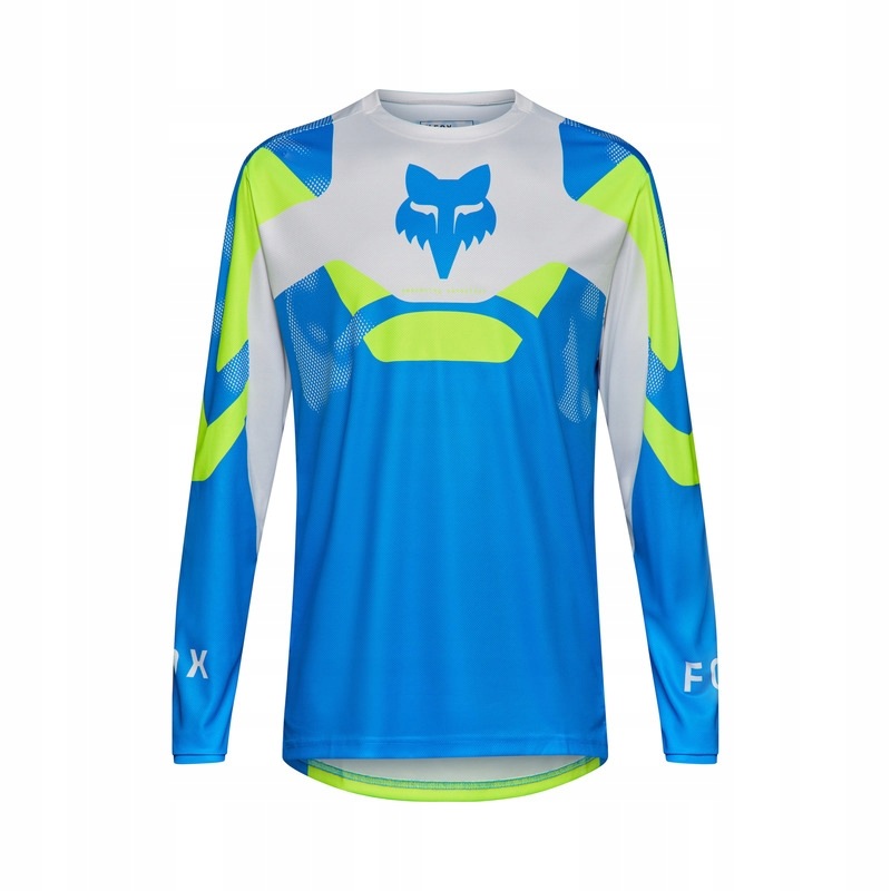 Cyklistický Dres S Dlouhým Rukávem Fox Ranger Tactile Blue Jewel (L)