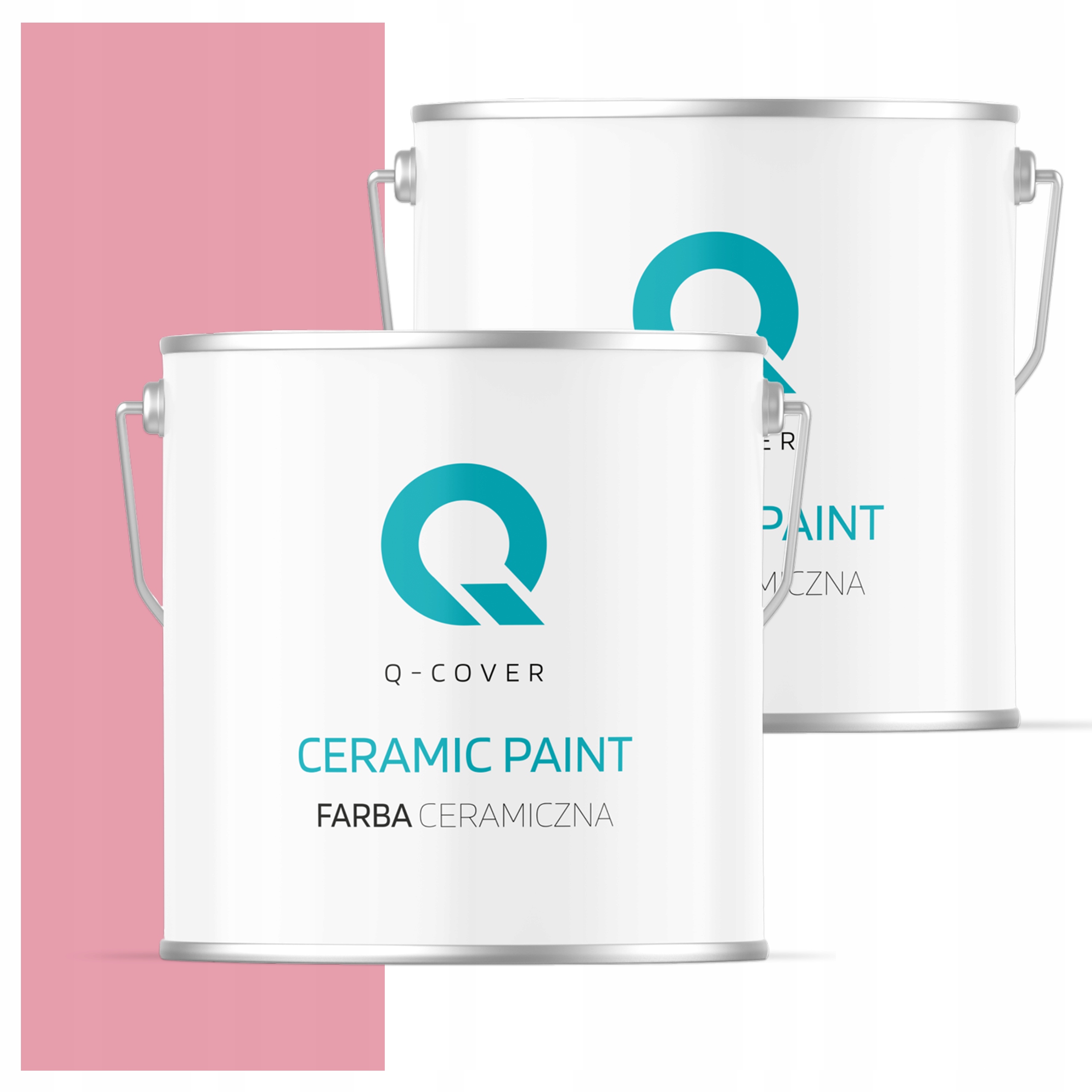 Keramická umývateľná farba na interiér 5L Hlboká matná farba Ružová H3445