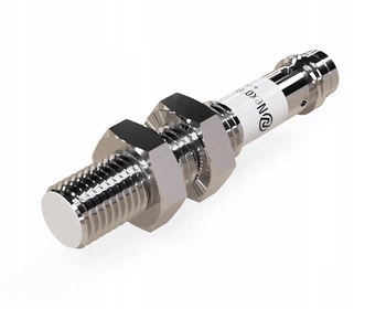 Indukční senzor M8 L=45 mm zástrčka M8 Pnp No Sn 4 mm