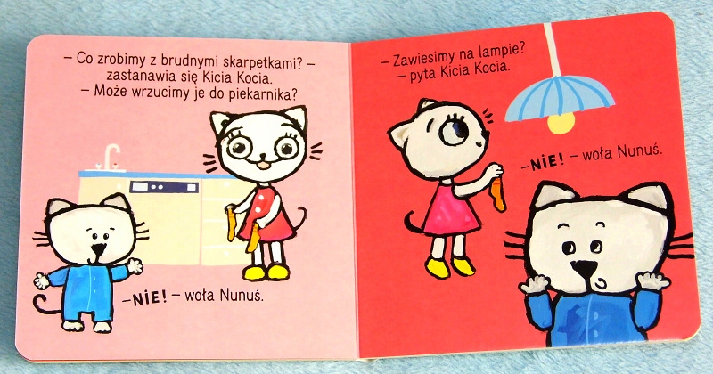 Kicia Kocia i Nunuś - Sprzątamy! / grube strony Gatunek Historyjki obrazkowe