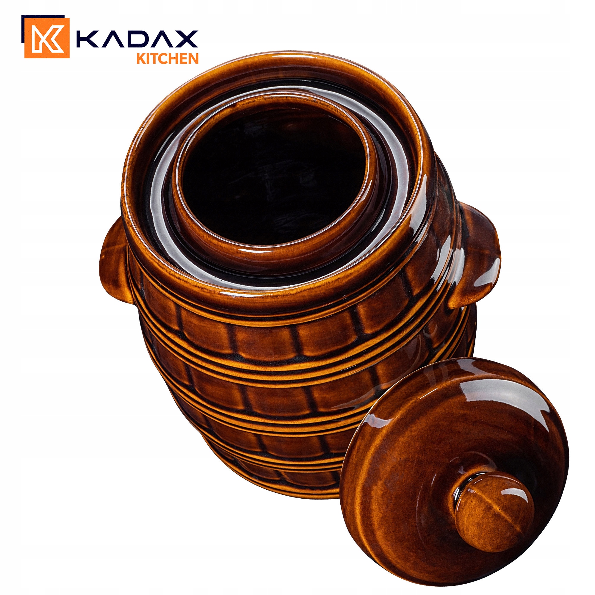 BECZKA DO KISZENIA KAPUSTY KAMIONKOWA 4L Wysokość produktu 25 cm