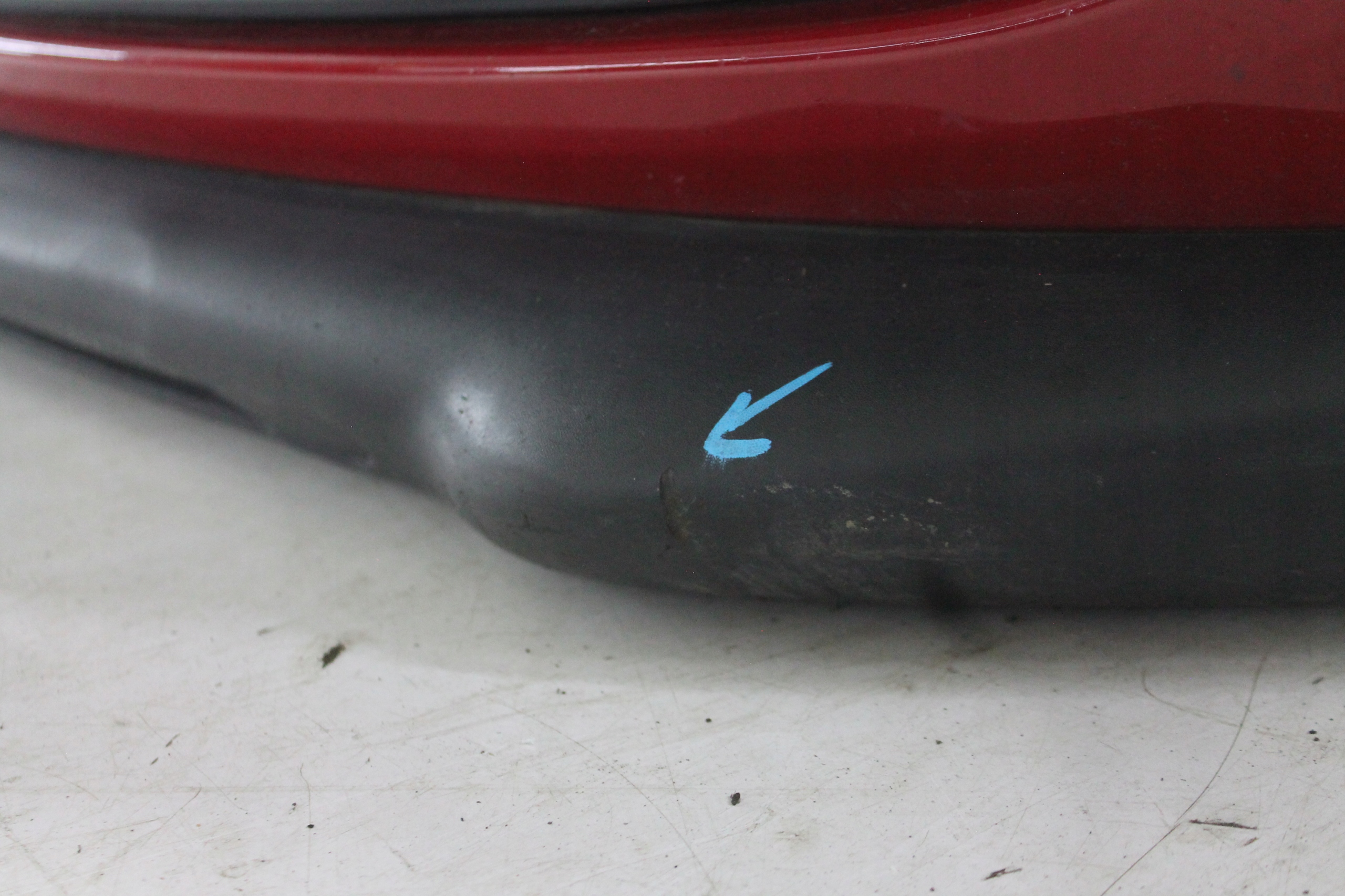 bumper front front ROSSO PASSIONE FIAT 500L 12
