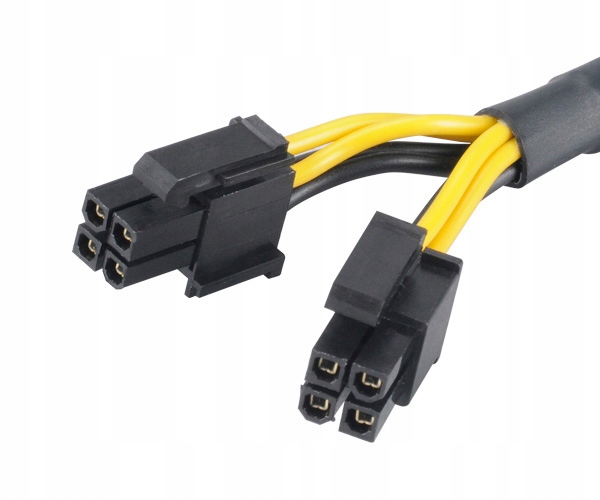 Адаптер питания AKASA ATX 4 pin 8pin 12V EPS