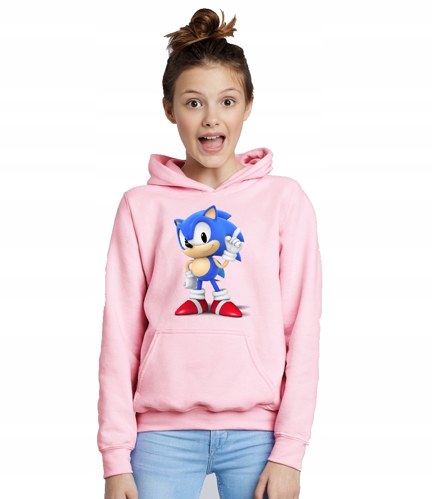 

Sonic Bluza Dziecięca Z Kapturem Dla Dziecka