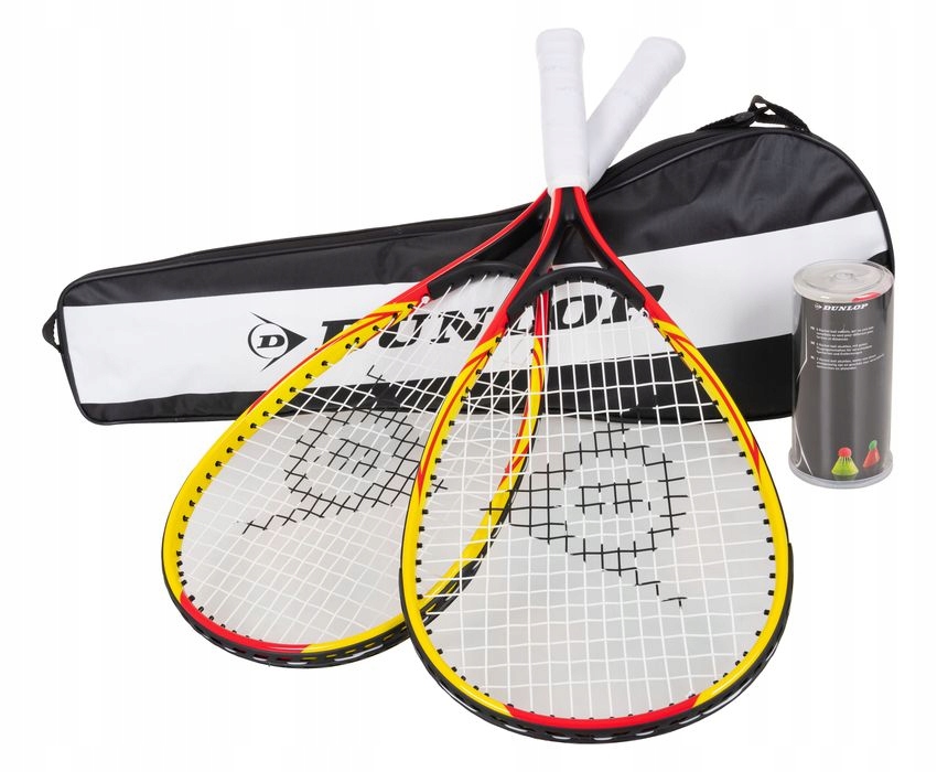 DUNLOP ZESTAW CROSSMINTON SPEEDMINTON RACKETBALL
