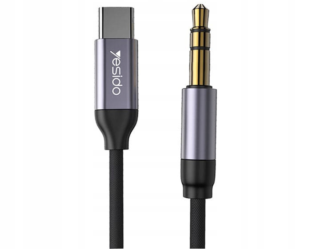 ADAPTER USB-C Typ C do JACK AUX 3.5MM 100cm