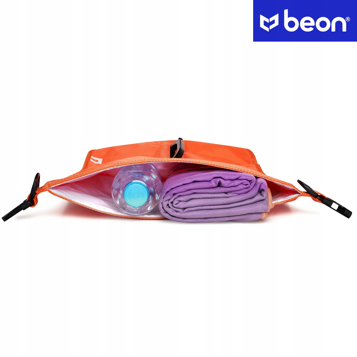 BOJKA DO PŁYWANIA BOJA ASEKURACYJNA PŁYWACKA SUCHA KIESZEŃ DMUCHANA BEON Przeznaczenie pływanie