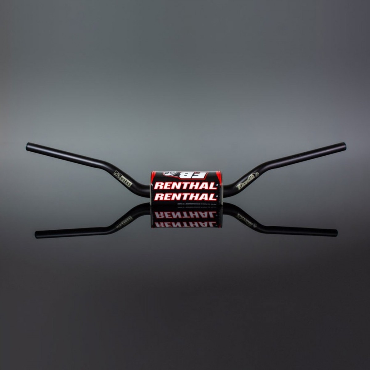 Renthal Volant (36 MM) MX Fatbar 36 Handlebar Čierny Villopoto Stewart