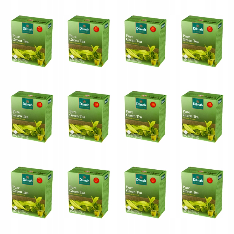 Dilmah Pure Green Tea 100x1,5 g X12