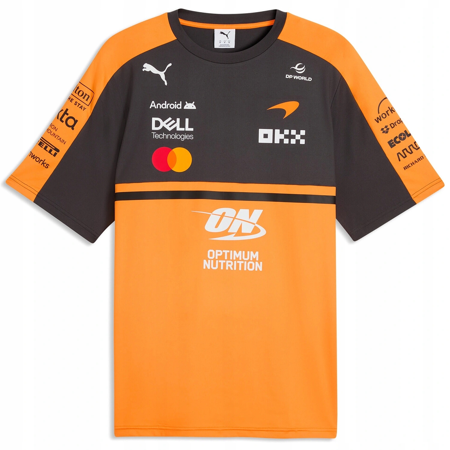 Tričko McLaren F1 2026 Team oranžová vel. M