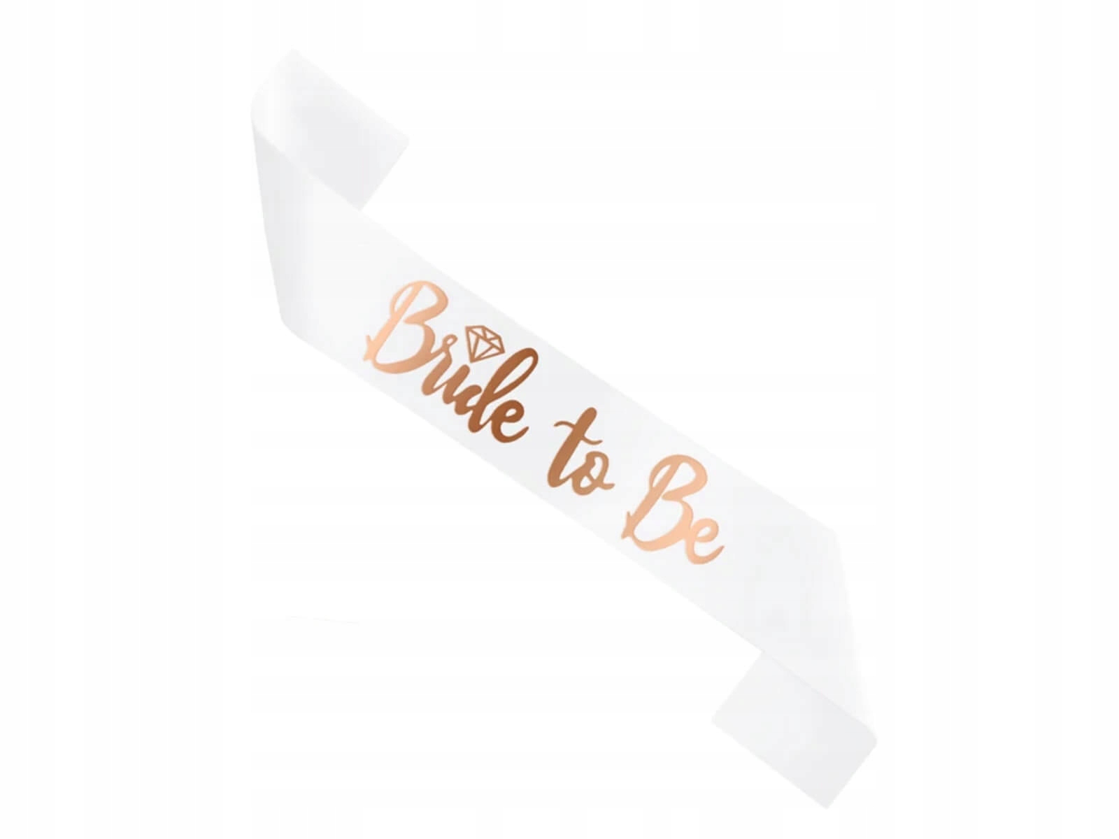 

Szarfa Bride to be na Wieczór Panieński biała