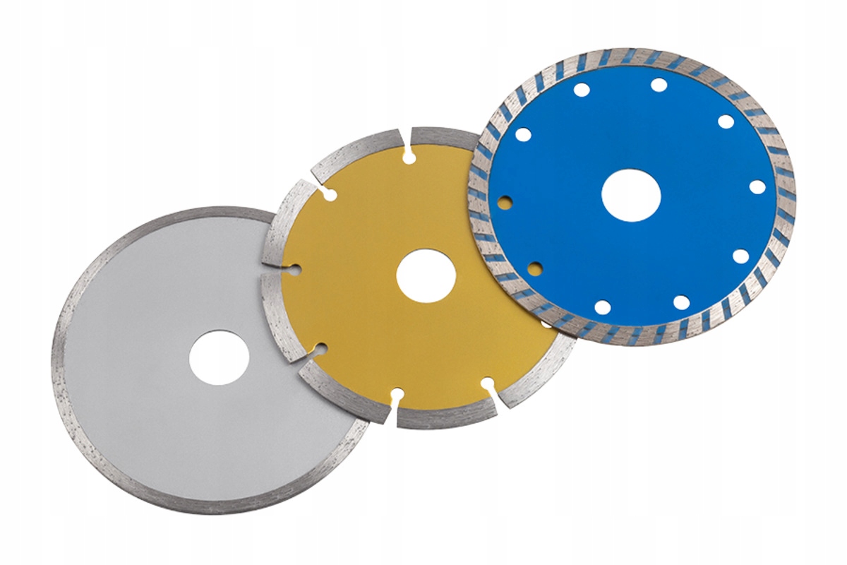 

Tarcze Diamentowe do cięcia komplet 3 szt 115mm