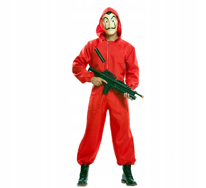 Kostým La Casa De Papel Licence Kombinéza M/L