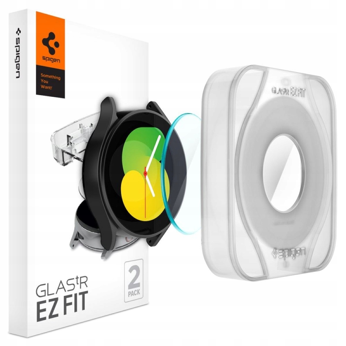 

2-PAK Spigen Szkło Do Galaxy Watch 5 4 44MM