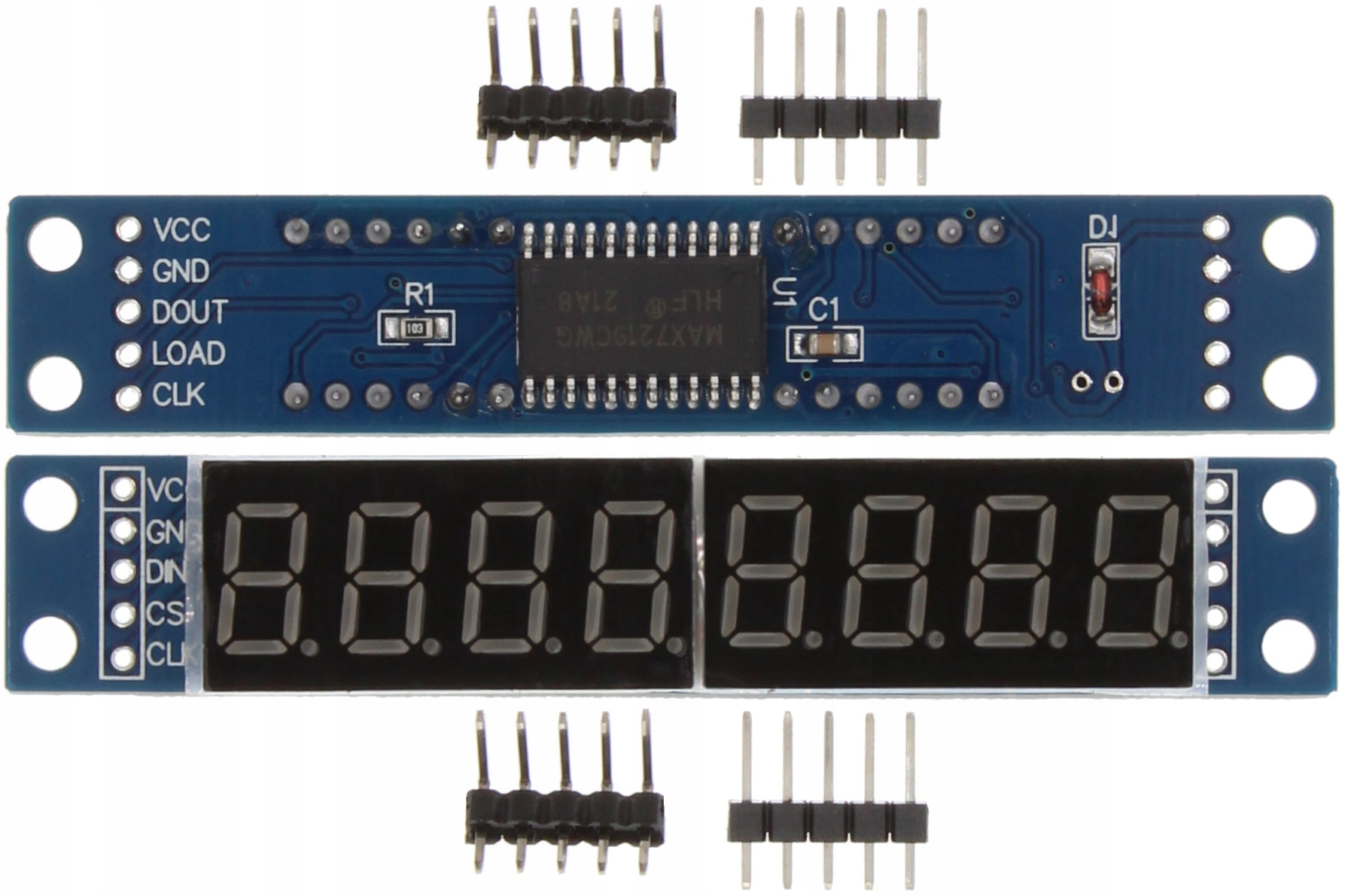 Wyświetlacz 8 Cyfrowy Max7219 Arduino 7 Segmentowy Producent ACS