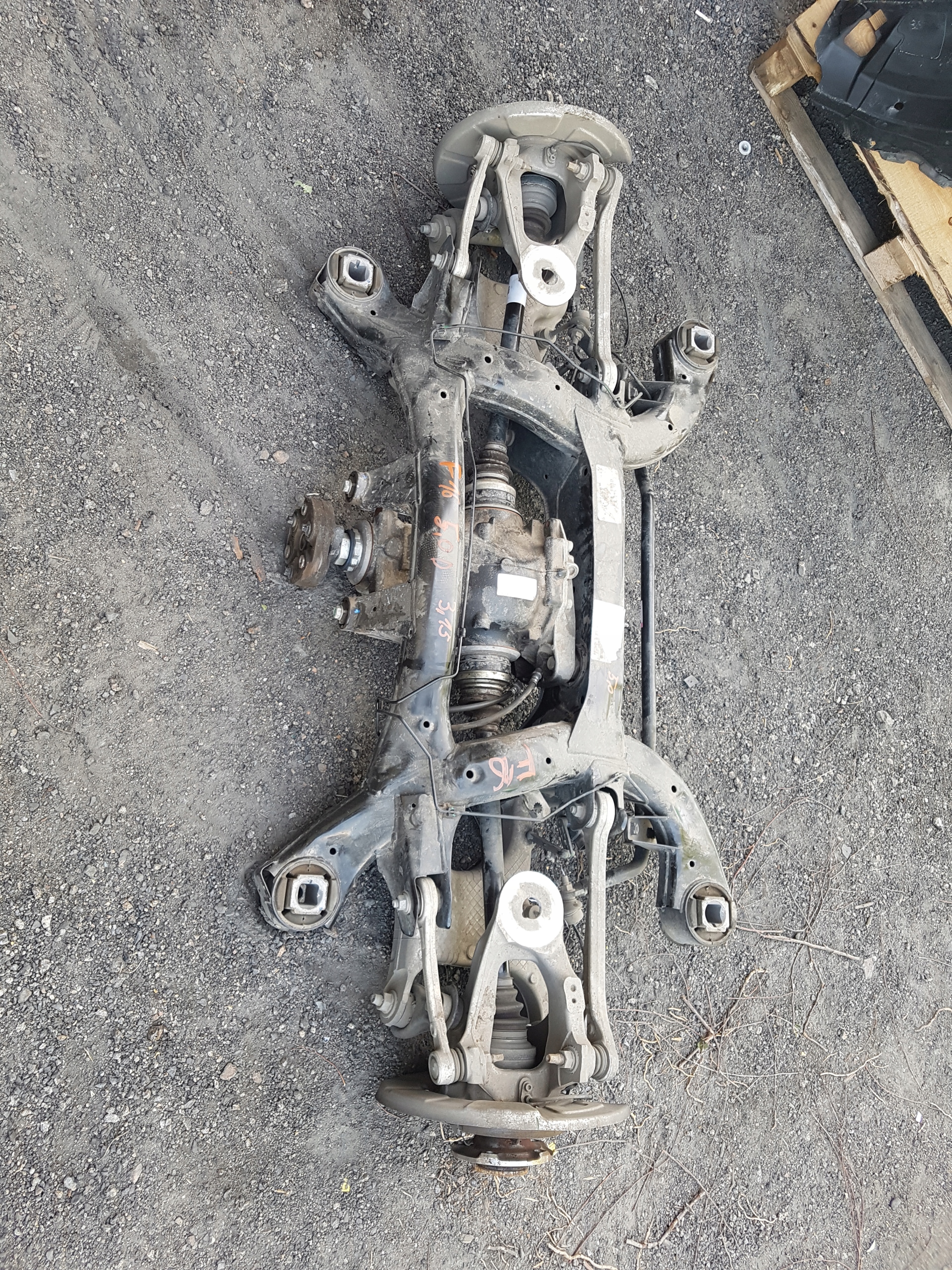 ZAWIESZENIE TYŁ KOMPLETNE 3.15 BMW F16 X6 F15 X5