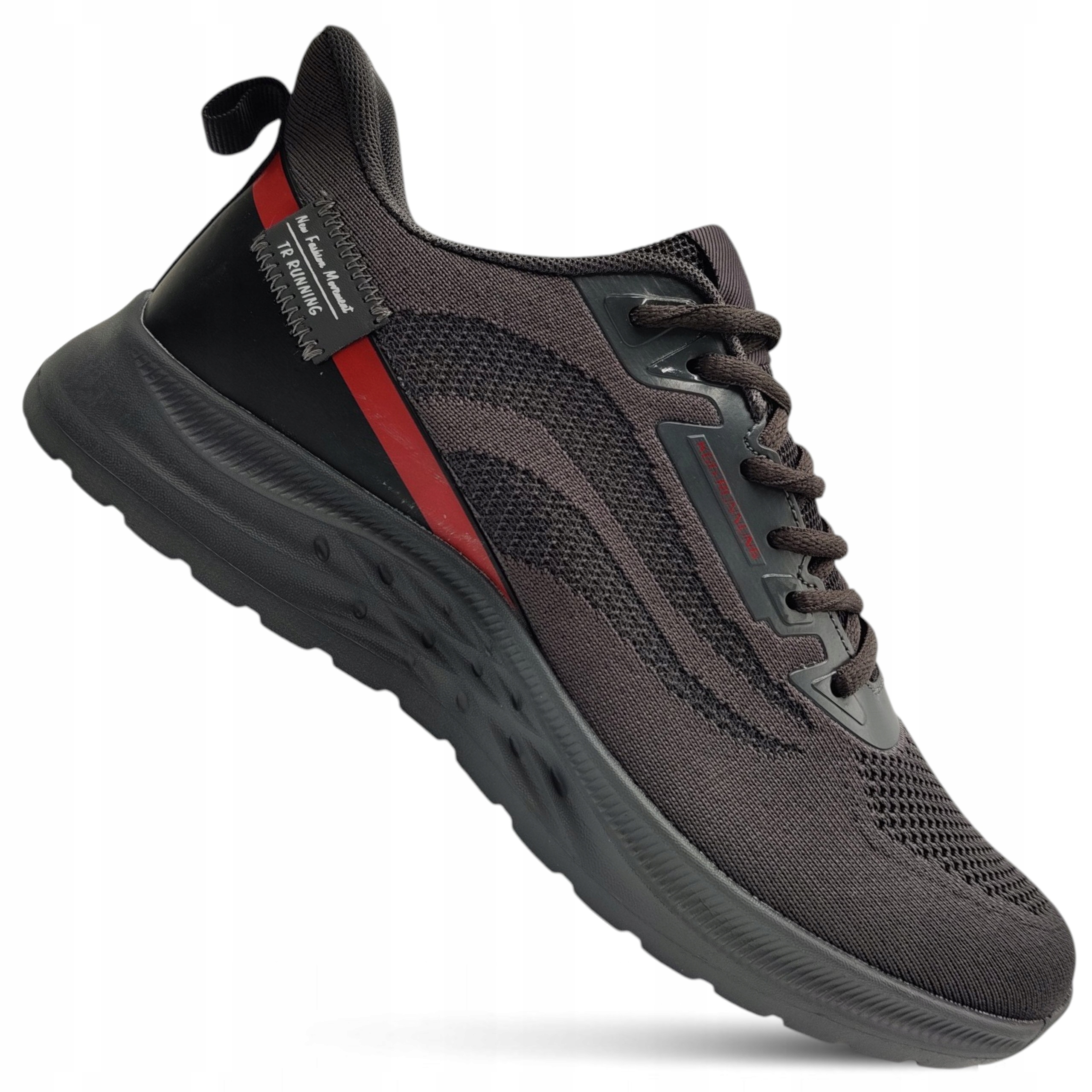 Buty Męskie Erino Sportowe Solidne Casual Sneakersy Siatki Wiosenne r48