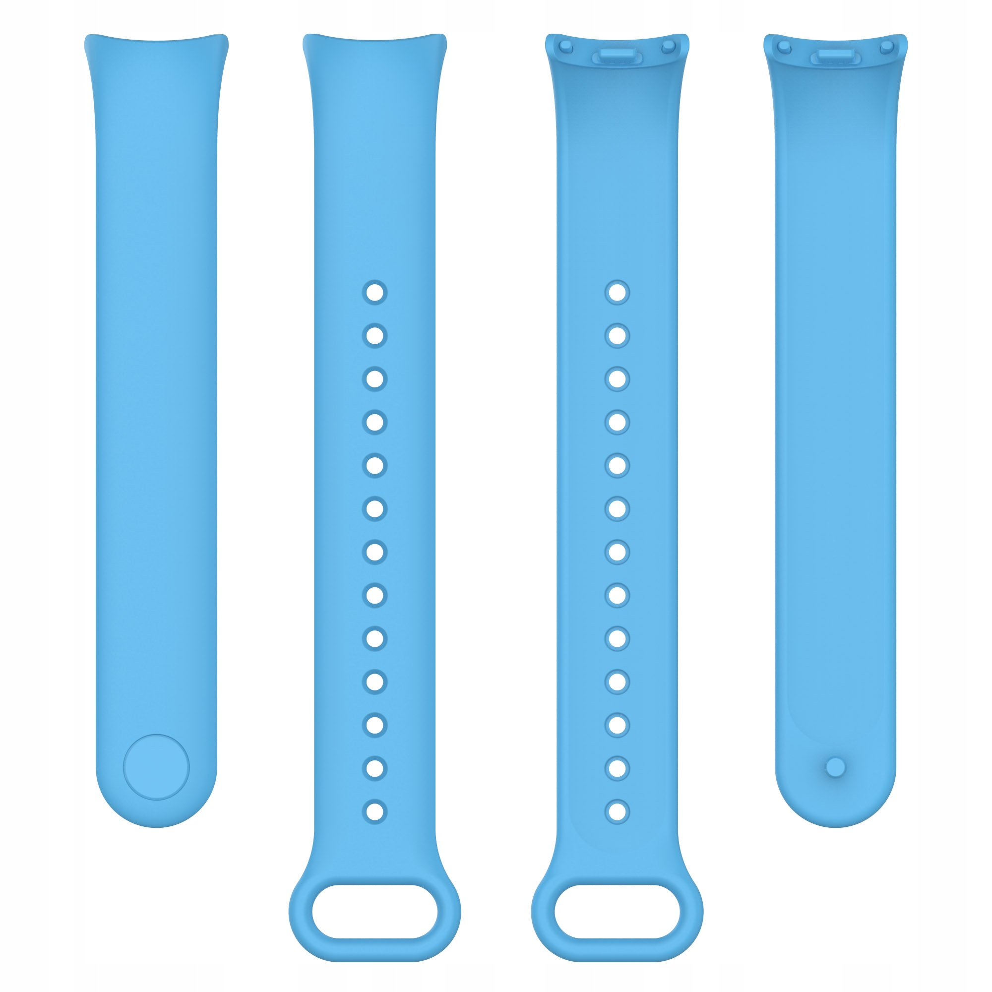 Pasek opaska wymienna RabbitMob do Xiaomi Mi Smart Band 8/9/10 | Niebieski Kolor niebieski