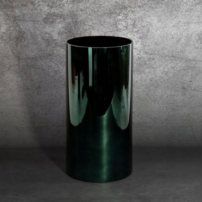 WAZON SZKLANY NA KWIATY MOCNY ŚWIECZNIK NA ŚWIECE POLSKI EUROFIRANY Stan opakowania oryginalne