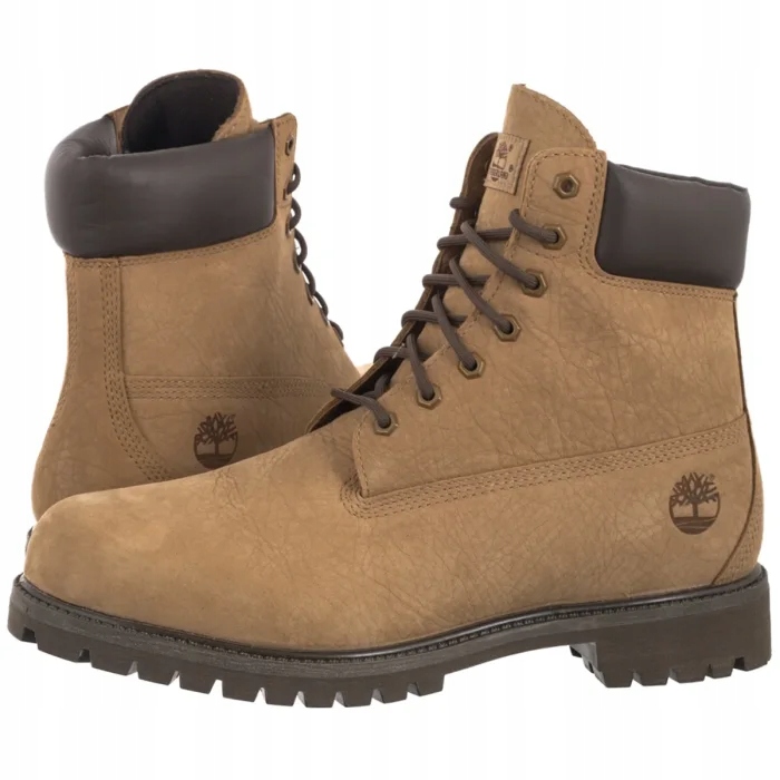 Boty Trapery Timberland Premium 6 In Lace Waterproof 0A6G1R Béžové