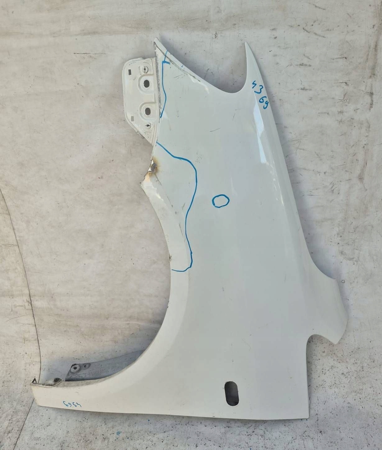 VW CADDY 2K 10-15 fender left front front