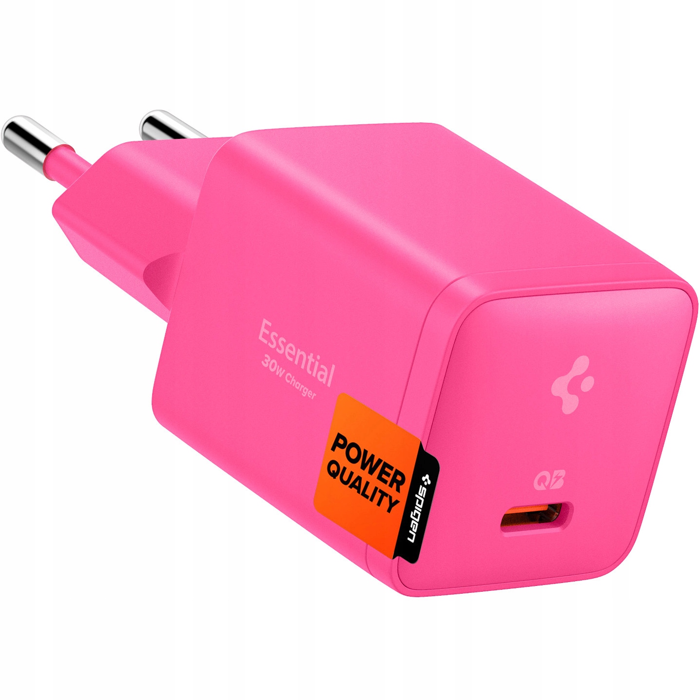 Spigen EE301EU- Gan Essential 1- Port Network Charger 30W Pink Spigen