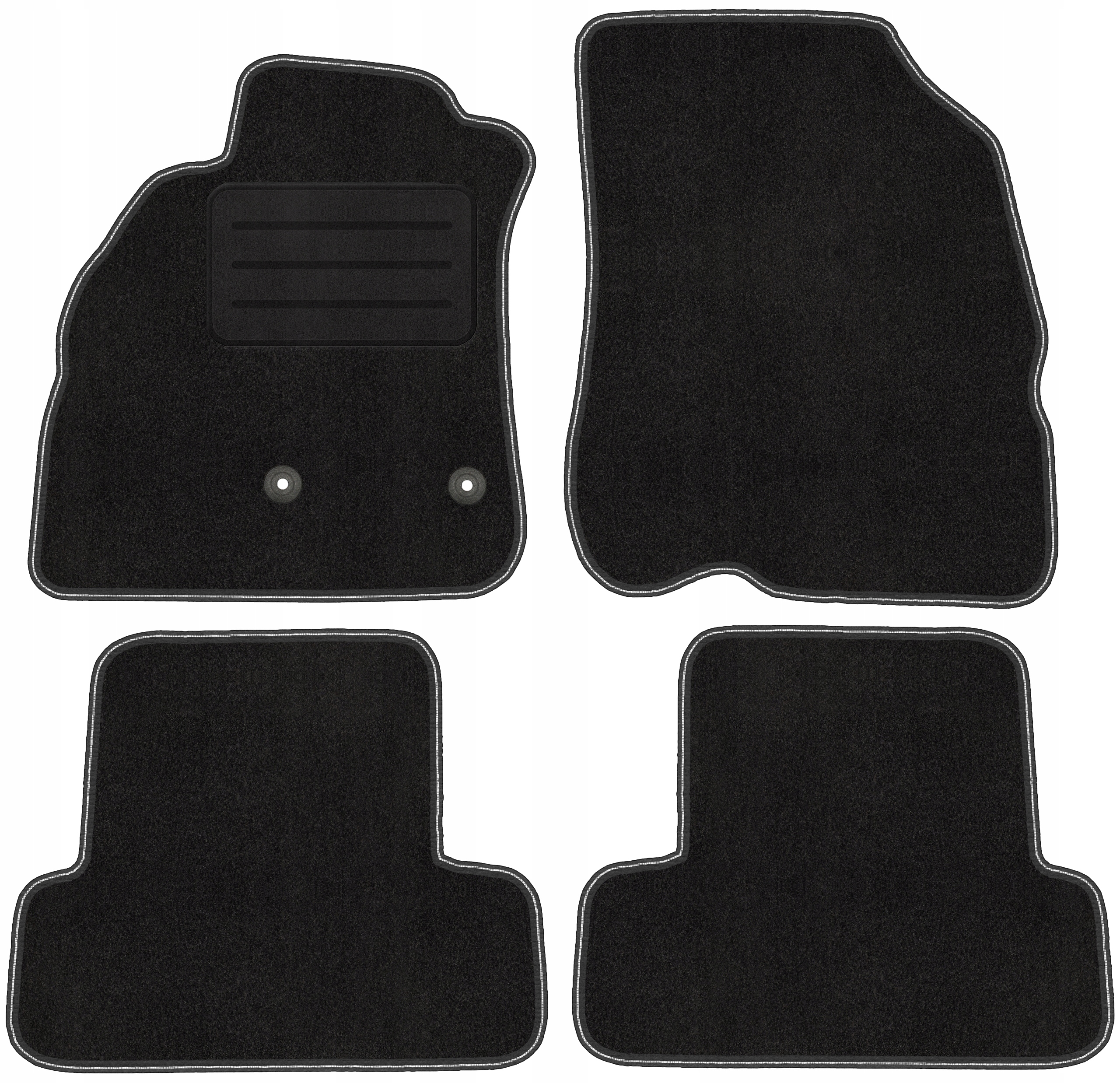 Премиум велюровые коврики для RENAULT MEGANE III 3