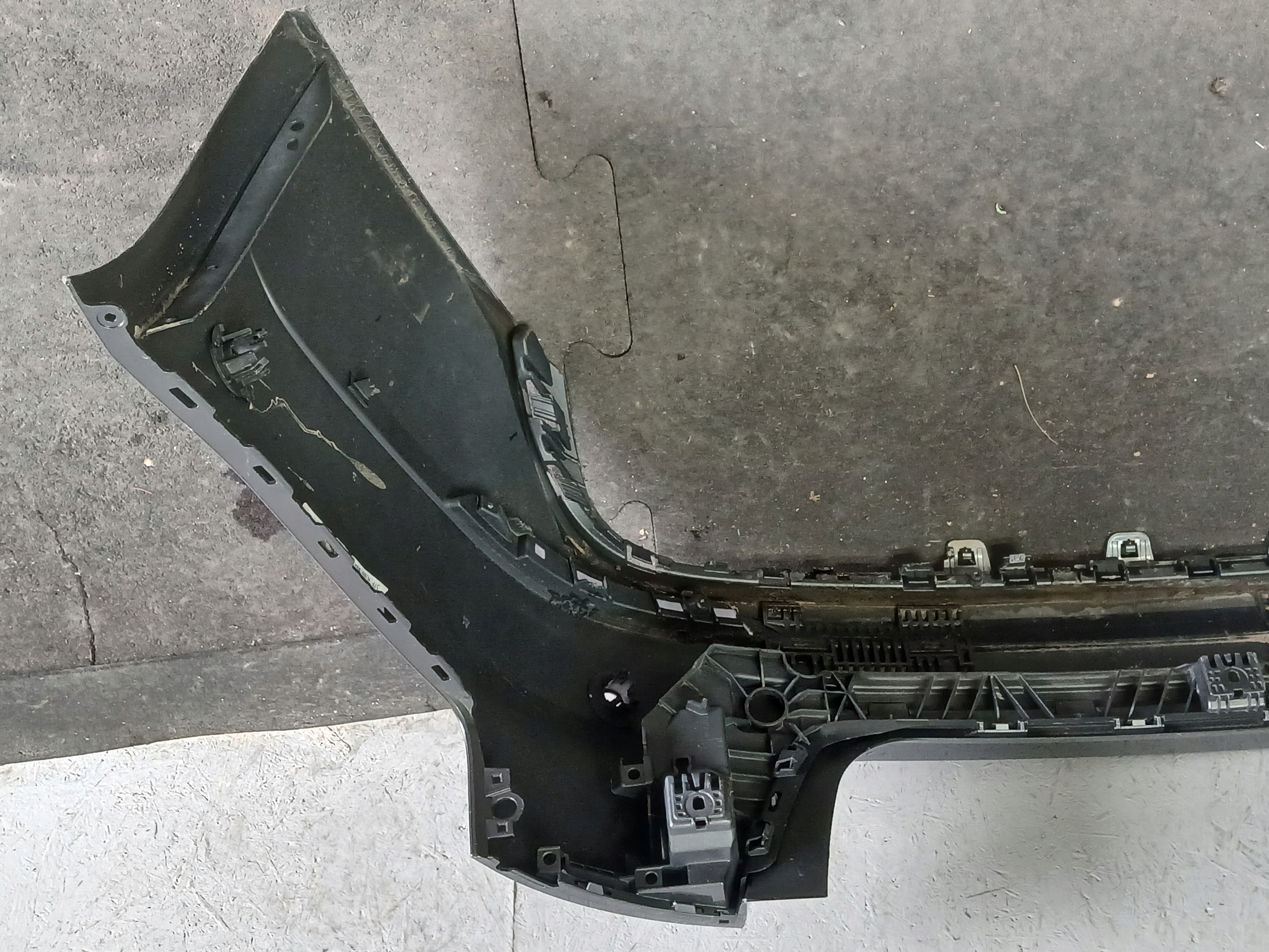 bumper rear part AUDI A4 B9 8W9 KOMBI 16-19