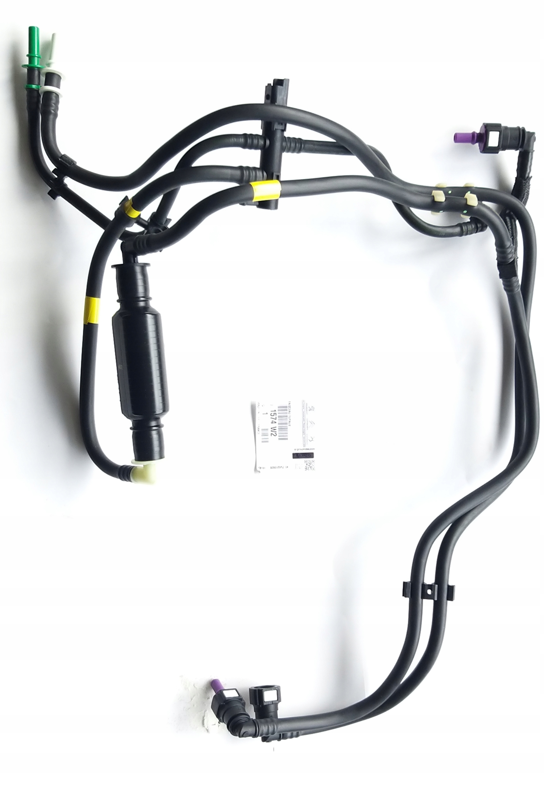 1574.W2 1574 - ПАЛИВОПРОВІД PEUGEOT 206 207 307 308 407 HDI ORG