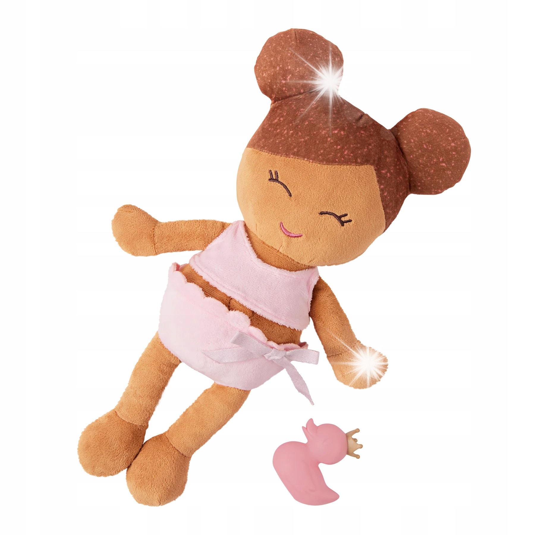 LullaBaby: lalka przytulanka DO KĄPIELI – szatynka