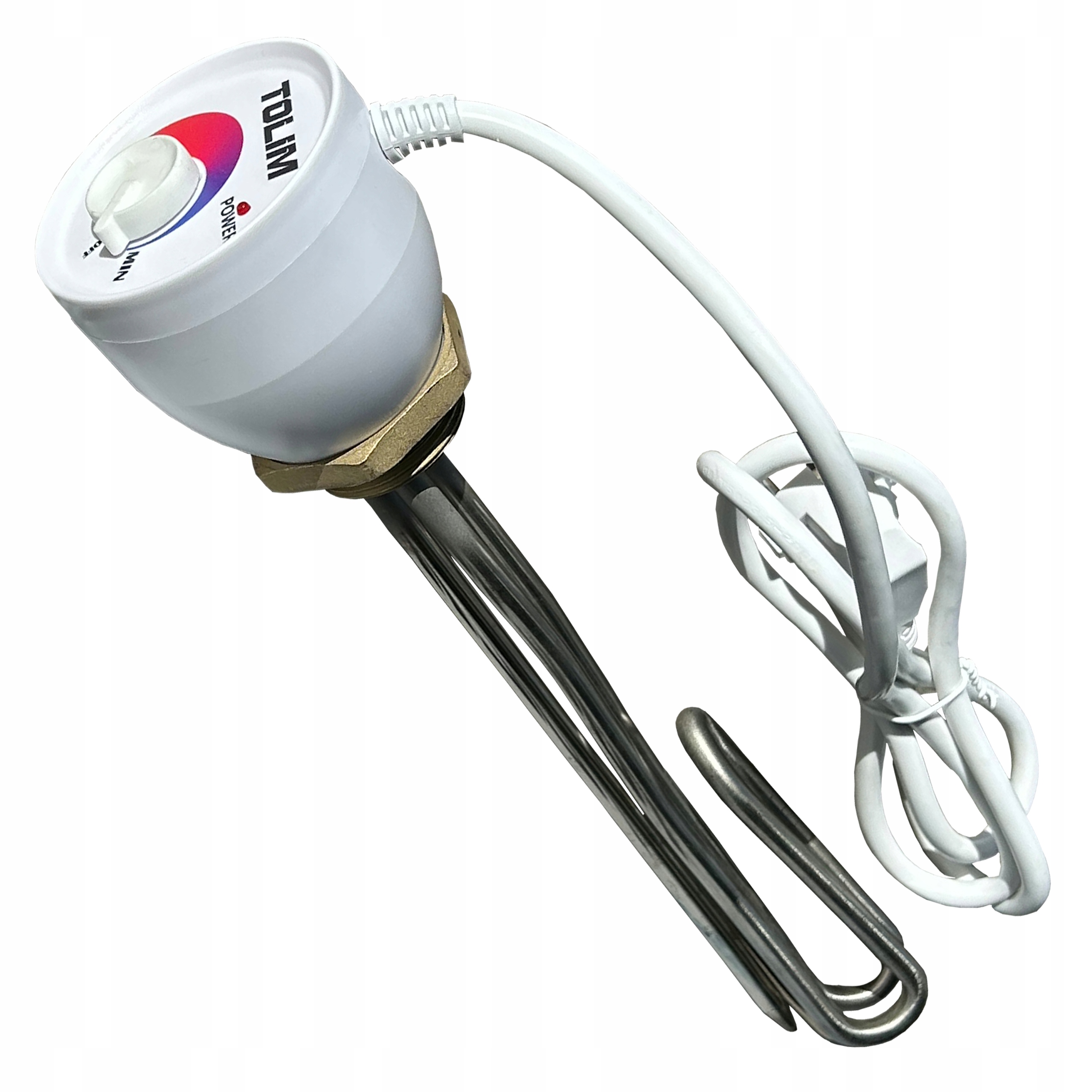 Ohrievač 3000 W (3 kW) 5/4'' 1 1/4" pre bojler Galmet Kospel Nerezová Oceľ