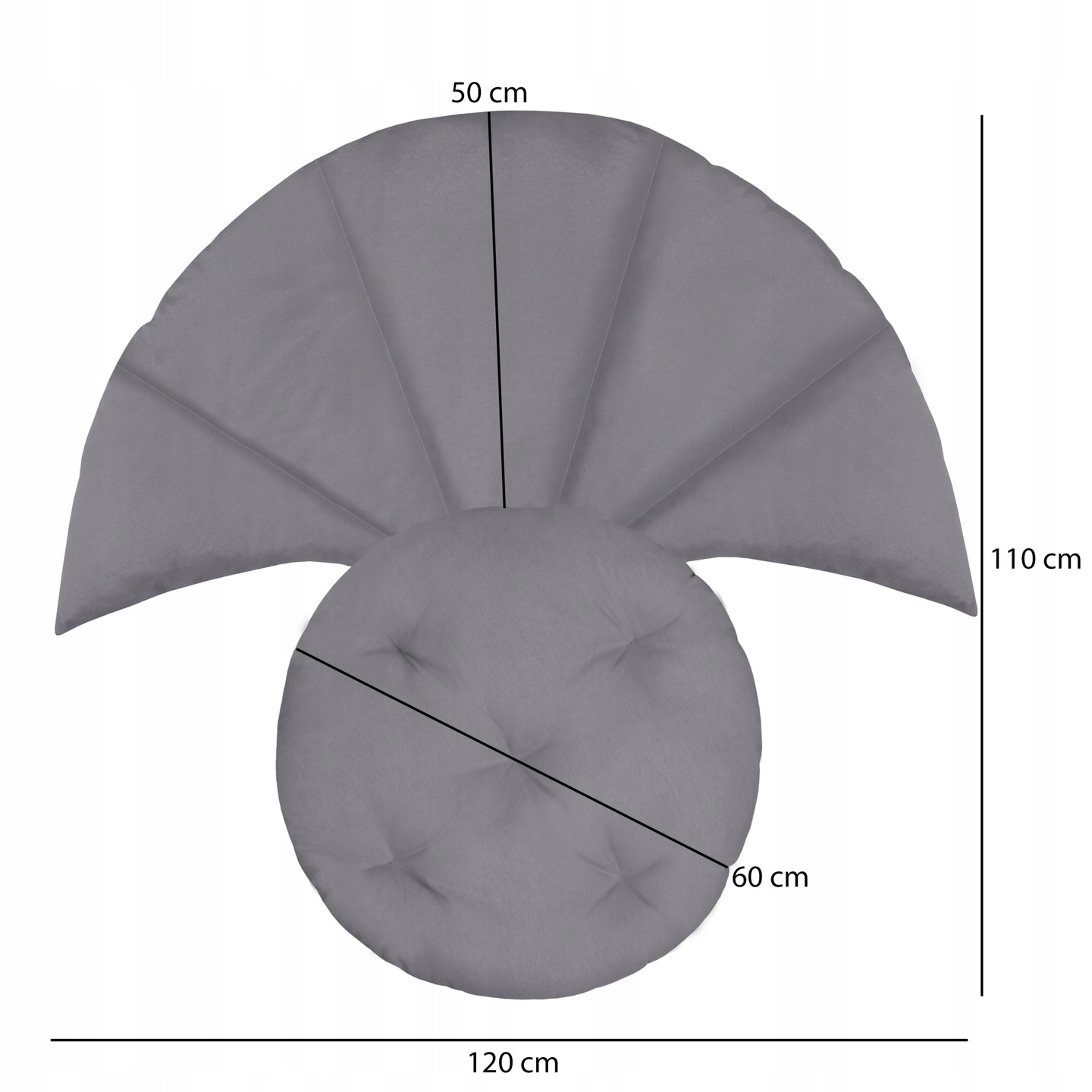 HUŚTAWKA BOCIANIE GNIAZDO FOTEL WISZĄCY OGRODOWY DO DOMU OGRODU Z PODUSZKĄ Rodzaj huśtawka