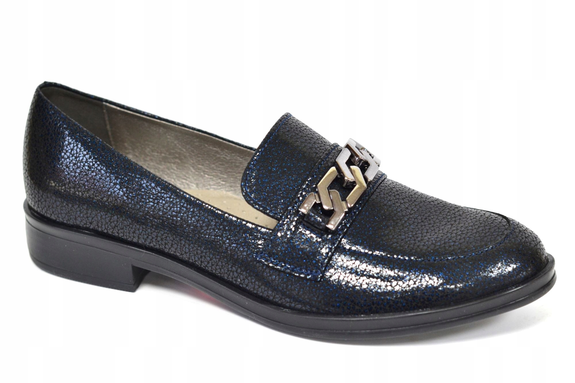 Korzeniowski 3511 Omega Námořnická Modrá Modré Boty Vel. 40