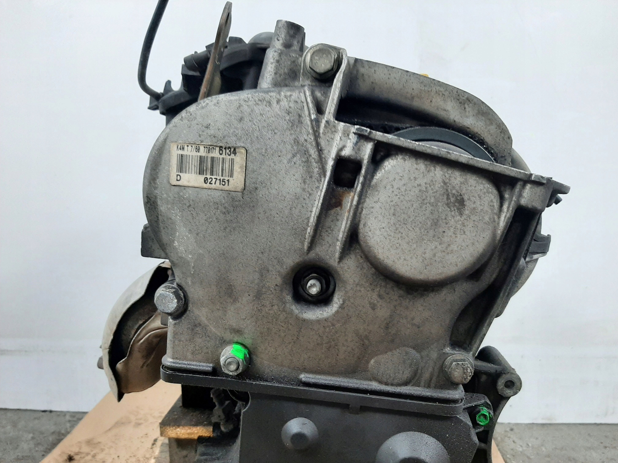 renault MEGANE II 1.6 16V 02R Двигатель K4M760 83KW 113KM