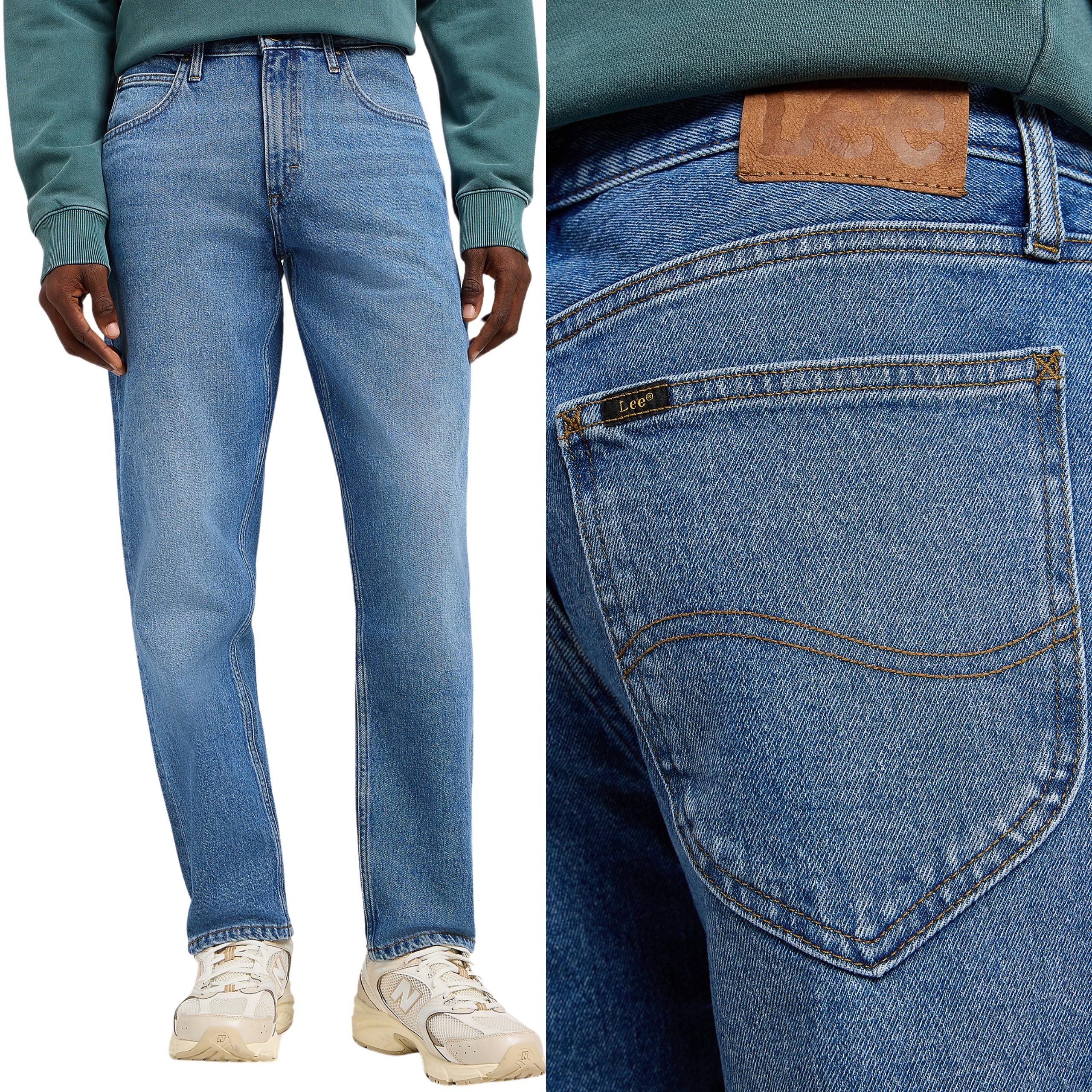 Lee spodnie Tapered loose Blue jeans Oscar W31 L32