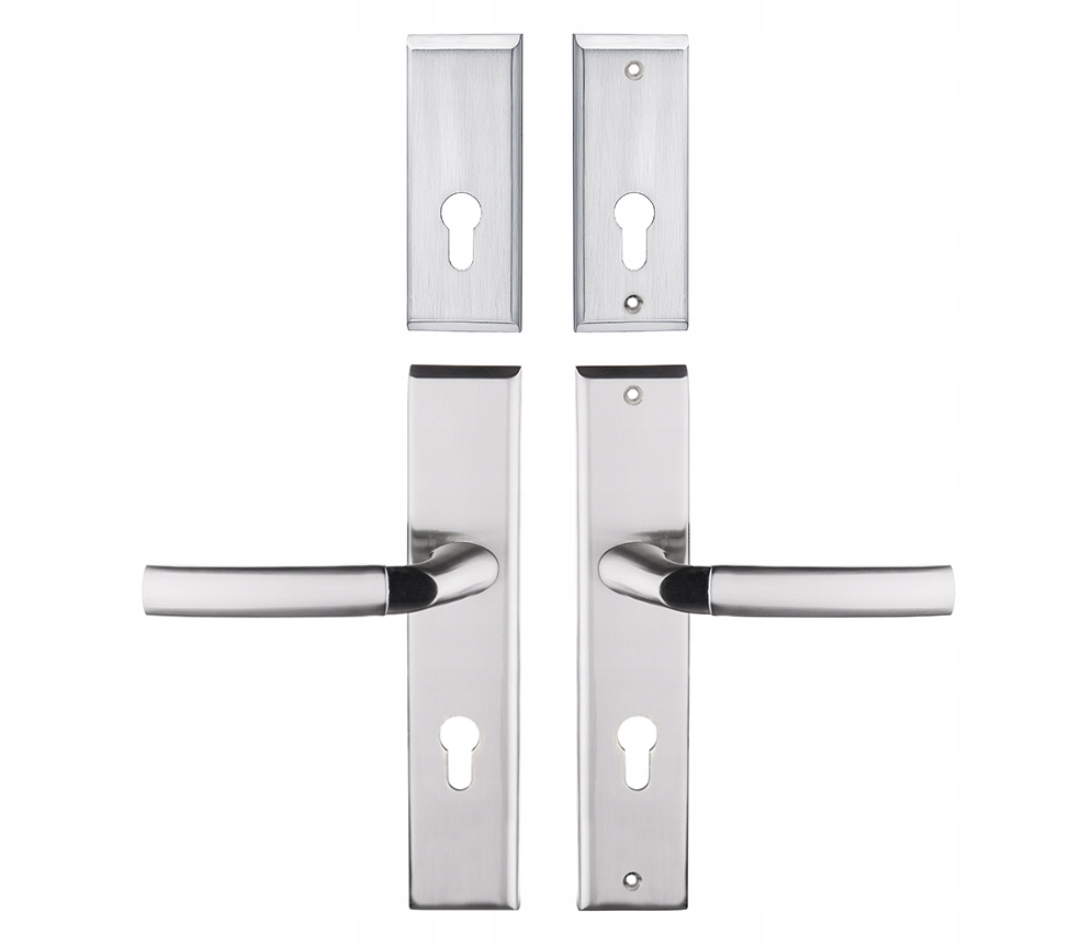 

Klamka Zewnętrzna+szyld Zeus 72MM Prawa Nikiel