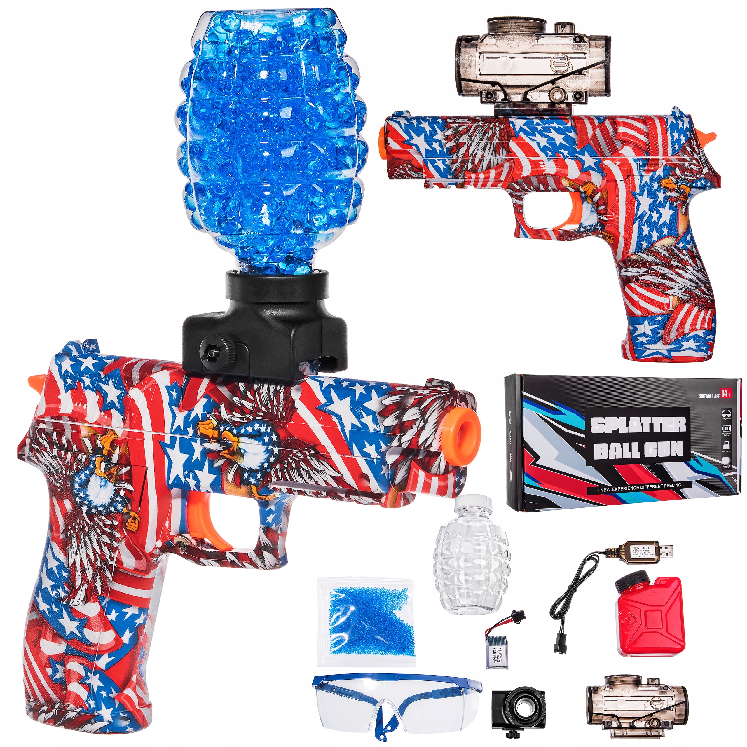 

Karabin Pistolet Mp Automat Na Kulki Żelowe_eagle_