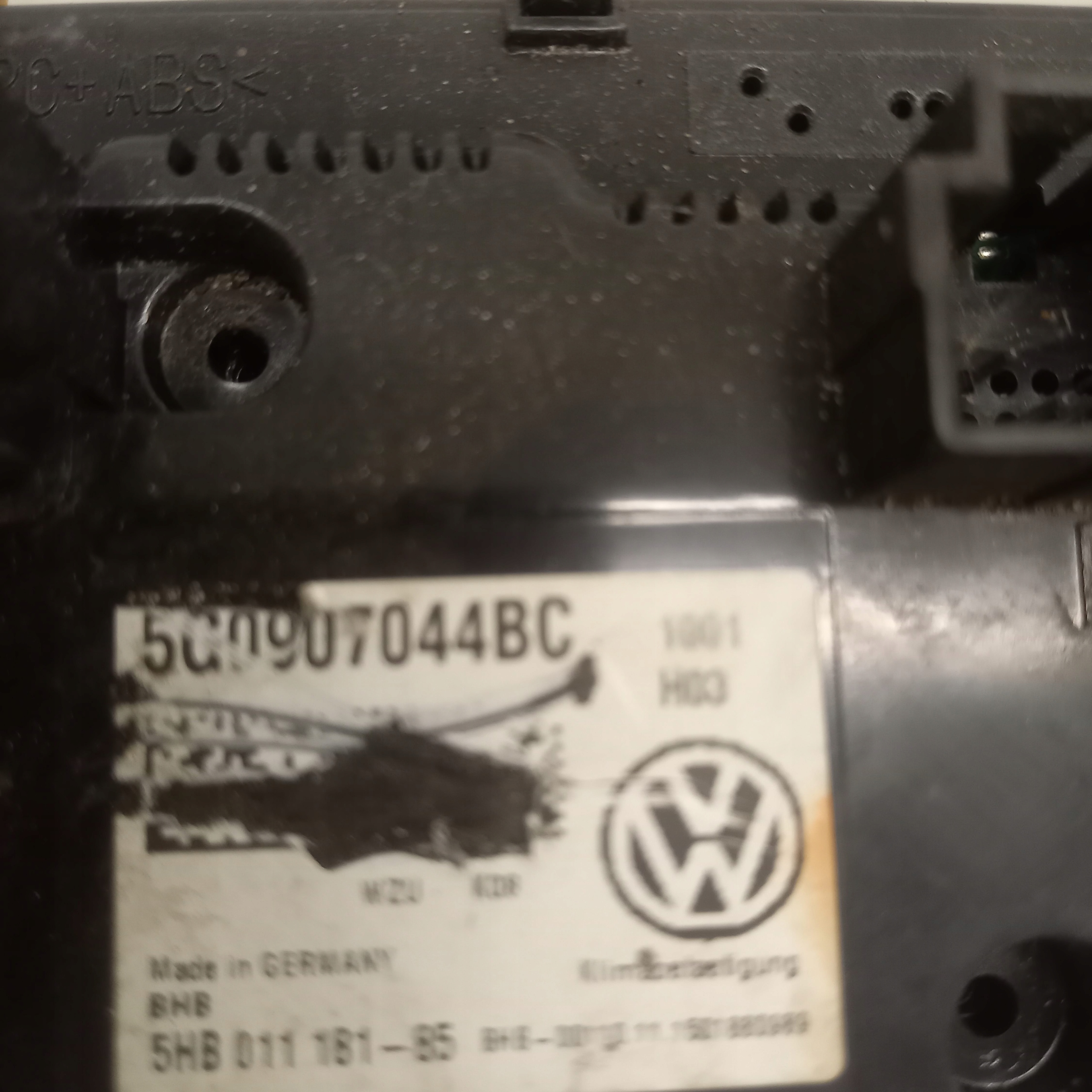 Unite commande clima VOLKSWAGEN GOLF 7 5G090744BC