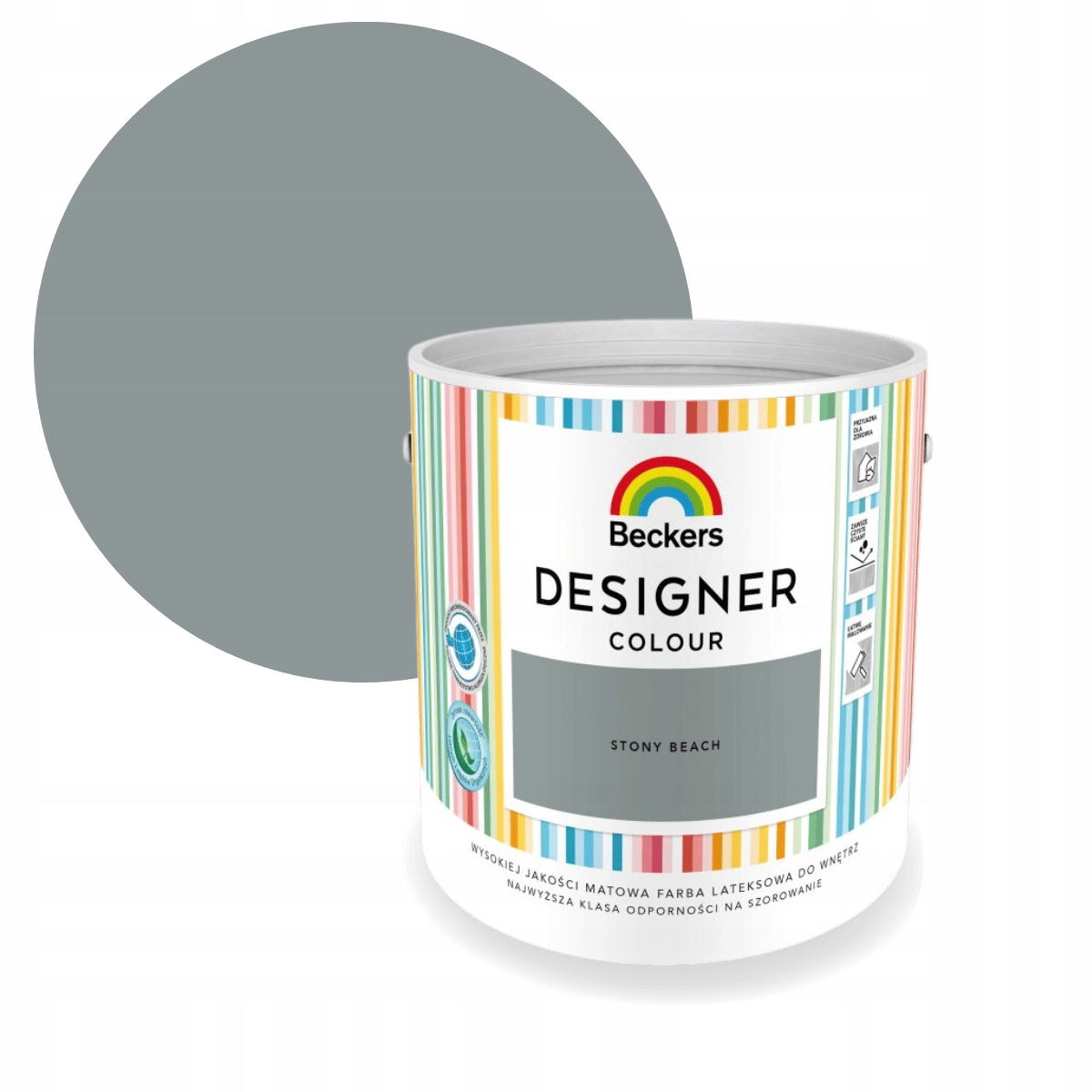 Beckers Designer Colour 2,5L Stony Beach