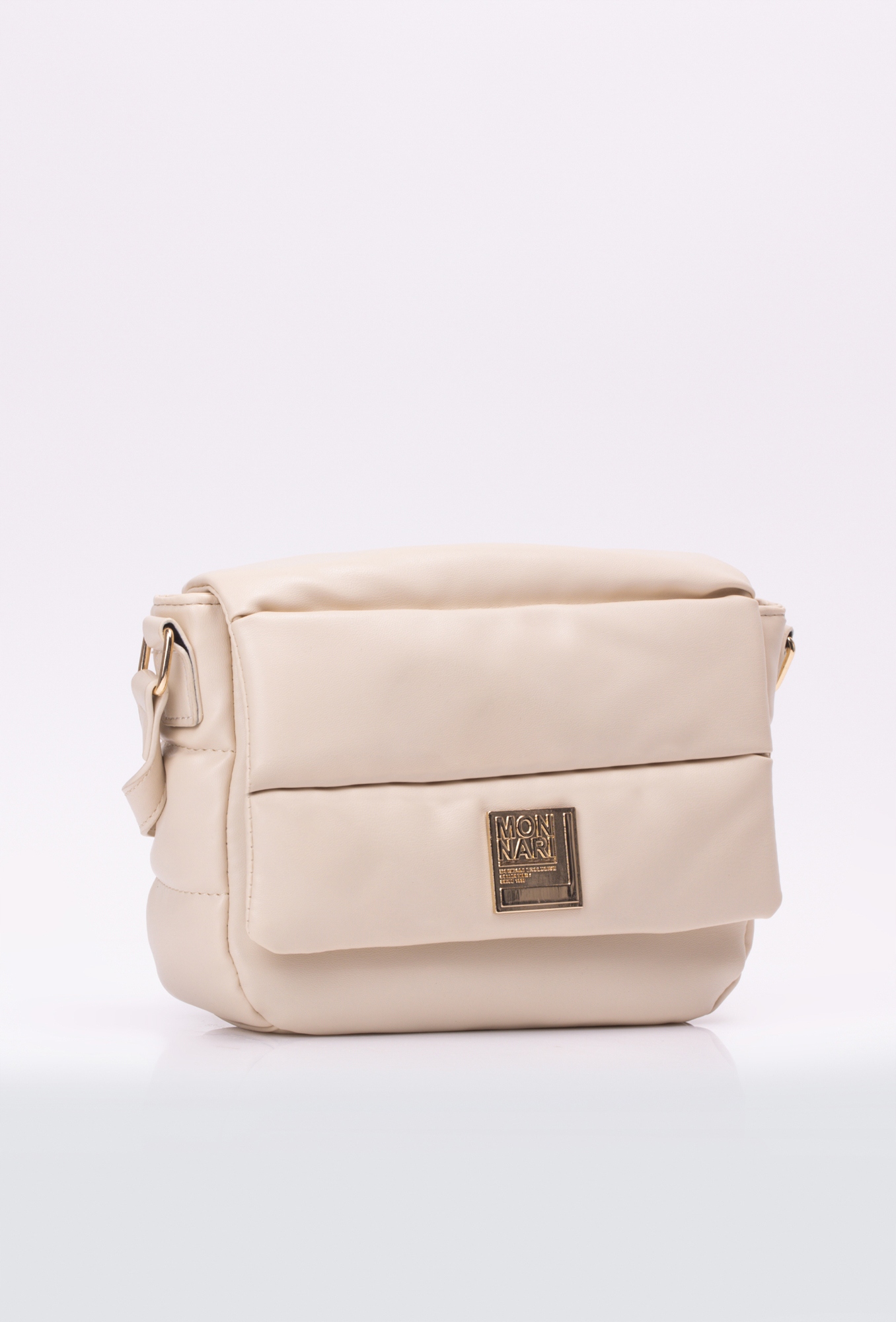 PIKOWANA TOREBKA LISTONOSZKA BIAŁA MONNARI Kolekcja Jesień Zima 2022/2023